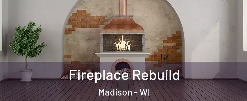  Fireplace Rebuild Madison - WI