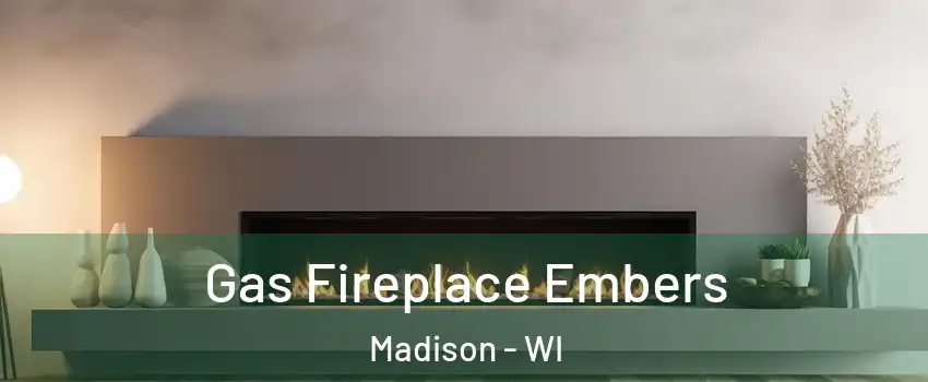  Gas Fireplace Embers Madison - WI